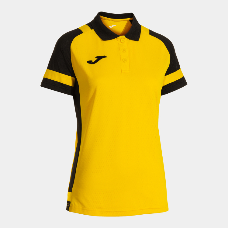 Женское поло JOMA LIDER AMARILLO NEGRO