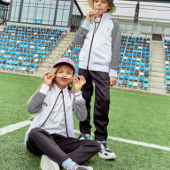 Детский спортивный костюм FN Dynamic Kid (White/Black) - Детский спортивный костюм FN Dynamic Kid (White/Black)