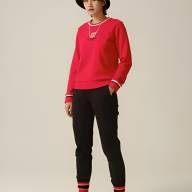 Свитшот KELME Round Neck Sweater Red - Свитшот KELME Round Neck Sweater Red