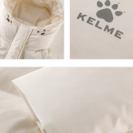 Пуховик KELME Women's Short Down Jacket Beige - Пуховик KELME Women's Short Down Jacket Beige