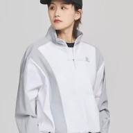 Ветровка KELME Woven Jacket (White/Grey) - Ветровка KELME Woven Jacket (White/Grey)