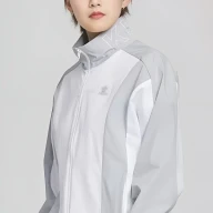 Ветровка KELME Woven Jacket (White/Grey) - Ветровка KELME Woven Jacket (White/Grey)