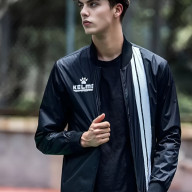 Бомбер KELME Woven Jacket Black - Бомбер KELME Woven Jacket Black
