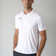 Футболка-поло KELME Short-Sleeved Polo Shirt White - Футболка-поло KELME Short-Sleeved Polo Shirt White