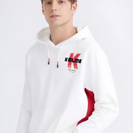 Худи KELME Men's Hooded Sweater White - Худи KELME Men's Hooded Sweater White