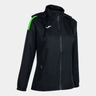 Женский дождевик JOMA ALASKA Черный-зеленый - Женский дождевик JOMA ALASKA Черный-зеленый