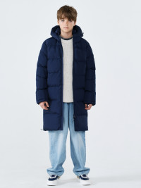 Детский пуховик FN Snowfall Long Kid Dark Blue
