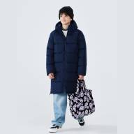 Детский пуховик FN Snowfall Long Kid Dark Blue - Детский пуховик FN Snowfall Long Kid Dark Blue