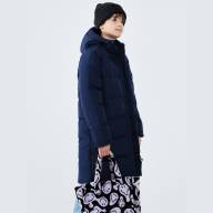 Детский пуховик FN Snowfall Long Kid Dark Blue - Детский пуховик FN Snowfall Long Kid Dark Blue