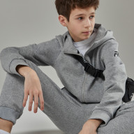 Детский спортивный костюм FN Gres Kid Grey - Детский спортивный костюм FN Gres Kid Grey