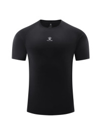 Термобелье (верх) KELME Lightweight Compression Short-sleeved Shirt Black