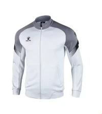 Олимпийка KELME Knitted Jacket (White/Grey)
