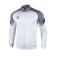 Олимпийка KELME Knitted Jacket (White/Grey) - Олимпийка KELME Knitted Jacket (White/Grey)
