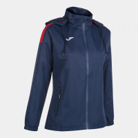 Женский дождевик JOMA ALASKA Темно синий-красный