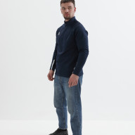 Олимпийка KELME Pullover (fleece) Dark Blue - Олимпийка KELME Pullover (fleece) Dark Blue
