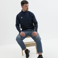 Олимпийка KELME Pullover (fleece) Dark Blue - Олимпийка KELME Pullover (fleece) Dark Blue