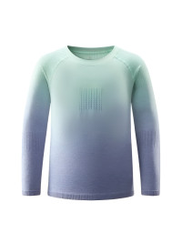 Термобелье (верх) KELME Long-sleeved Bodysuit Violet/Green