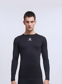 Термобелье (верх) KELME Long-Sleeved Tights Black