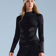 Термобелье (верх) KELME Long-sleeved Bodysuit Black - Термобелье (верх) KELME Long-sleeved Bodysuit Black
