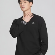 Лонгслив KELME Round Neck Long Sleeve T-shirt Black - Лонгслив KELME Round Neck Long Sleeve T-shirt Black