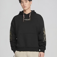 Худи KELME Hooded Sweater Black - Худи KELME Hooded Sweater Black