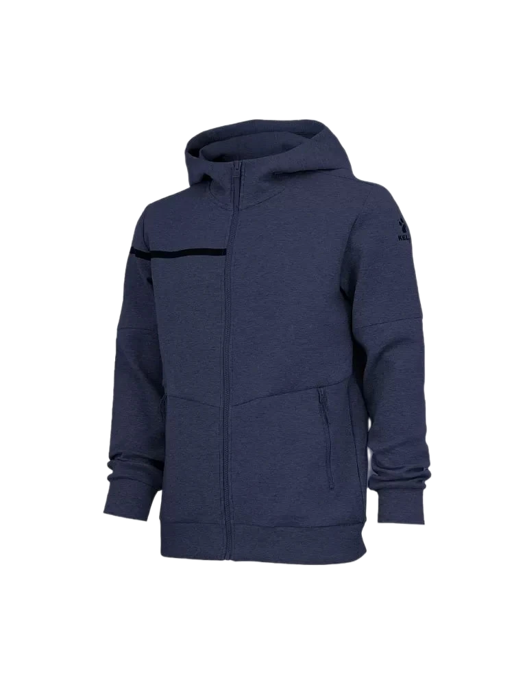 Толстовка KELME Hooded Jacket Dark Blue