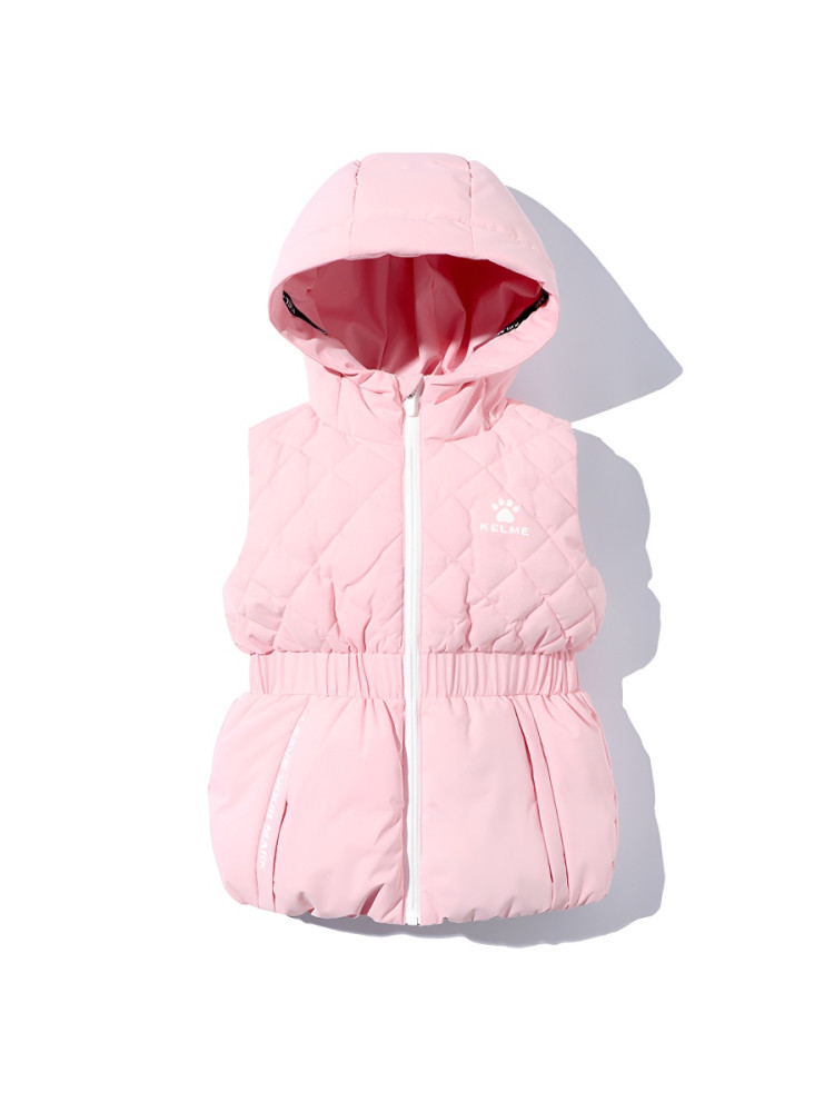 Детский жилет KELME Girl's Down Vest Pink