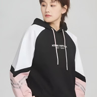 Худи KELME Hooded Sweater (Black/White) - Худи KELME Hooded Sweater (Black/White)