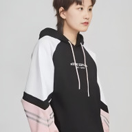 Худи KELME Hooded Sweater (Black/White) - Худи KELME Hooded Sweater (Black/White)