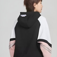 Худи KELME Hooded Sweater (Black/White) - Худи KELME Hooded Sweater (Black/White)