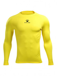 Детское термобелье (верх) KELME Tech Fit Long Sleeve (Thin) Gold