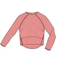 Лонглсив KELME Women's Long Sleeve T-Shirt Pink - Лонглсив KELME Women's Long Sleeve T-Shirt Pink