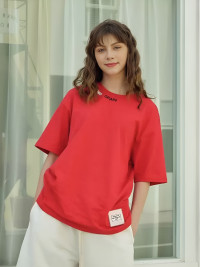 Футболка KELME Round Neck Short T Red