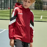 Детская ветровка KELME Windproof Rain Jacket (Kids) Red - Детская ветровка KELME Windproof Rain Jacket (Kids) Red