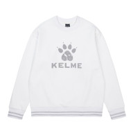 Свитшот KELME Round Neck Sweater White - Свитшот KELME Round Neck Sweater White