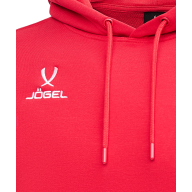Худи JOGEL ESSENTIAL Cotton Hoodie, красный - downloaded from prime-sport.ru