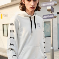 Худи KELME Men's Hoodie White - Худи KELME Men's Hoodie White