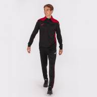 Толстовка  JOMA CHAMPIONSHIP VI Черный-красный - Толстовка  JOMA CHAMPIONSHIP VI Черный-красный