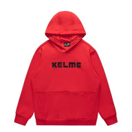 Худи KELME Fleece Hooded Sweatshirt Red - Худи KELME Fleece Hooded Sweatshirt Red
