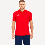 Поло JOGEL NATIONAL PerFormDRY Classic Polo CZ, красный - Поло JOGEL NATIONAL PerFormDRY Classic Polo CZ, красный