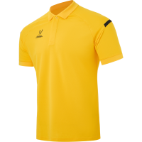 Поло JOGEL CAMP 2 Poly Polo, желтый/черный