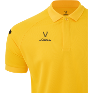Поло JOGEL CAMP 2 Poly Polo, желтый/черный - Поло JOGEL CAMP 2 Poly Polo, желтый/черный