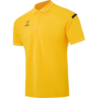 Поло JOGEL CAMP 2 Poly Polo, желтый/черный - Поло JOGEL CAMP 2 Poly Polo, желтый/черный