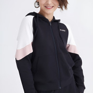 Толстовка KELME Women's Knitted Jacket (Black/White) - Толстовка KELME Women's Knitted Jacket (Black/White)