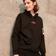 Худи KELME Men's Hoodie Black - Худи KELME Men's Hoodie Black