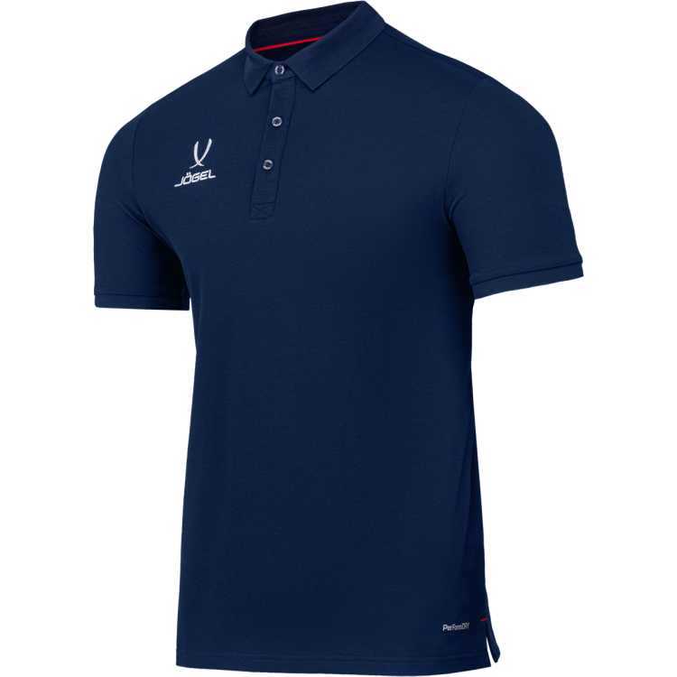 Поло JOGEL NATIONAL PerFormDRY Classic Polo CZ, темно-синий