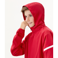 Куртка ветрозащитная CAMP 2 Rain Jacket, красный, детский - downloaded from prime-sport.ru