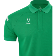 Поло JOGEL CAMP 2 Poly Polo, зеленый/белый - Поло JOGEL CAMP 2 Poly Polo, зеленый/белый