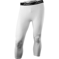 Тайтсы компрессионные JOGEL CAMP PerFormDRY Tight 3/4, белый - Тайтсы компрессионные JOGEL CAMP PerFormDRY Tight 3/4, белый