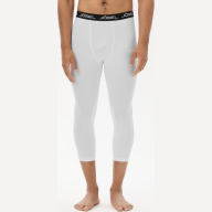 Тайтсы компрессионные JOGEL CAMP PerFormDRY Tight 3/4, белый - Тайтсы компрессионные JOGEL CAMP PerFormDRY Tight 3/4, белый
